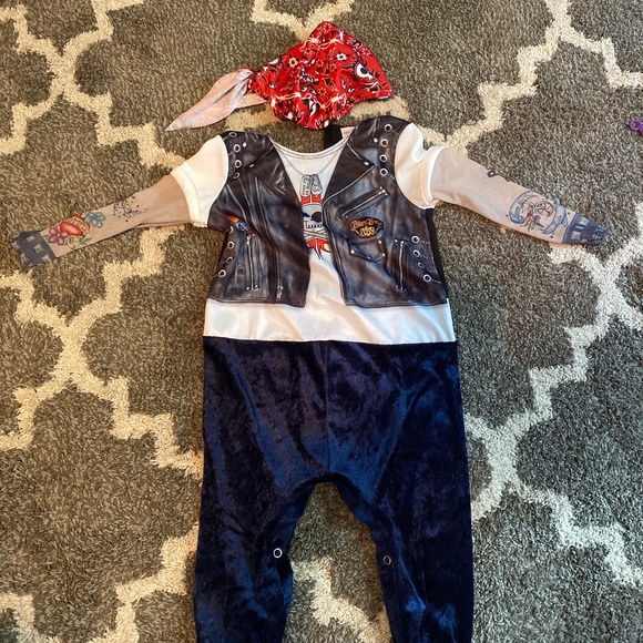 Baby biker costume - Picture 1 of 3